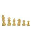 Set sah Giftdeco G114, lemn de trandafir și alamă, înălțime 7,5 cm, stil clasic