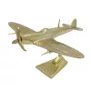 Machetă avion Giftdeco, aluminiu, 25 x 21 x 14 cm