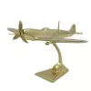 Machetă avion Giftdeco, aluminiu, 25 x 21 x 14 cm