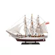 Machetă navala Giftdeco DARPOM80, plastic, metal și lemn, înălțime 57 cm, lățime 14 cm, stil nautic