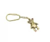 Breloc Giftdeco KRT12, alamă, 3,5 cm x 2,4 cm