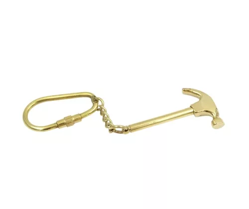 Breloc Giftdeco KRT23, alamă, lungime 11 cm