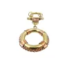 Breloc Giftdeco BN-2158, alamă și cupru, lungime 11 cm, diametru 4,5 cm