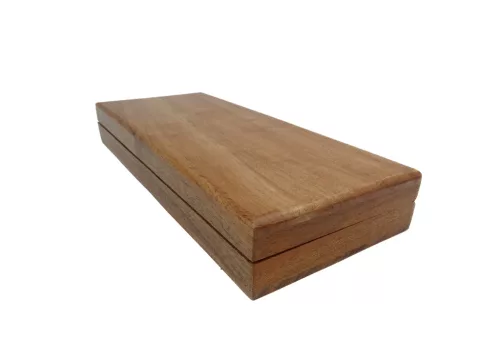 Lupă Giftdeco NC2684, alamă, sticlă, metal și lemn, lungime 20,5 cm, diametru 7,5 cm