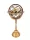 Astrolab decorativ Giftdeco GLB-0020, alamă, înălțime 39 cm