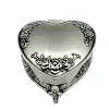 Cutie pentru bijuterii Giftdeco, metal, 8,7 x 8,4 x 5,1 cm