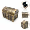 Cutie pentru bijuterii Giftdeco, metal, 7 x 5 x 5 cm, stil retro, vintage, clasic