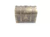 Cutie pentru bijuterii Giftdeco, metal, 7 x 5 x 5 cm, stil retro, vintage, clasic