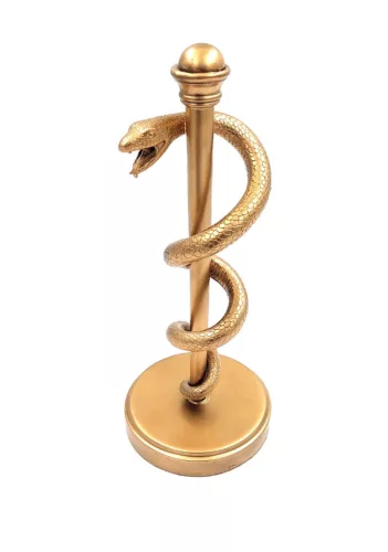 Obiect decorativ Mayer Chess MC-9634G, alamă și rășină, stil clasic
