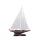 Machetă yacht Endeavour Giftdeco END, decor maritim, 54 x 9,5 x 70 cm