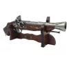 Obiect decorativ La Balestra, metal și lemn, lungime 38 cm