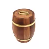 Obiect decorativ Giftdeco DNU-001, alamă și lemn, înălțime 13 cm