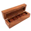 Obiect decorativ Giftdeco DNU-006, alamă, plastic și lemn, lungime 12,5 cm