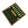 Set sah magnetic Giftdeco DNU-026, lemn si alama, 25 x 25 cm