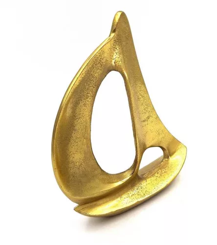 Obiect decorativ Giftdeco NI1651, aluminiu, înălțime 19,5 cm, stil minimalist, modern, clasic