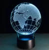 Lampa LED glob Giftdeco P108, 7 culori, USB, 17 cm