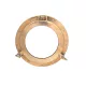 Obiect decorativ Giftdeco N-0268D, sticlă și metal, diametru 38 cm, stil nautic, industrial, modern