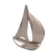 Machetă iaht decorativ Giftdeco N-1647 din metal, înălțime 36 cm