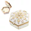 Cutie cadou Giftdeco B0035-08WH, metal, 5 x 5 x 2cm