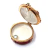Cutie pentru bijuterii Giftdeco B0118-08, metal, 4 x 4 x 1cm