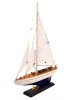 Machetă navala Giftdeco M1, lemn, înălțime 42 cm, stil nautic