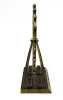 Obiect decorativ Giftdeco, cupru și metal, 20 x 8,5 x 23 cm, stil modern