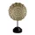 Figurina Mandala ovala Giftdeco 44032FJH, polirasina aurie, 28 cm