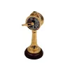 Telegraf naval decorativ Giftdeco COM-2005 – alamă, lemn, 16 cm