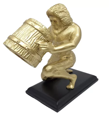 Figurină decorativa Divine Dekor AQU2, aluminiu, 18 x 9,5 x 18,5 cm, stil modern, clasic