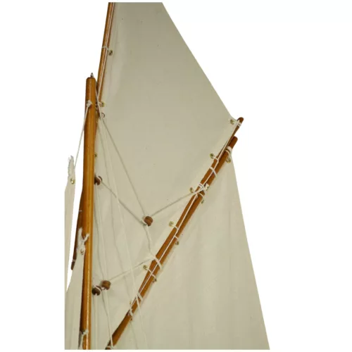 Machetă velier Columbia Giftdeco COL, lemn și vele din pânză, 94 x 13 x 104 cm