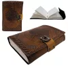 Caiet Giftdeco AH01 cu Arborele Vietii, piele de capra, 200 pagini, 18 x 13 cm