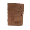 Jurnal Giftdeco AH04, piele de bivol, inscriptie motivanta, 200 pagini, 18 x 13 cm, stil vintage
