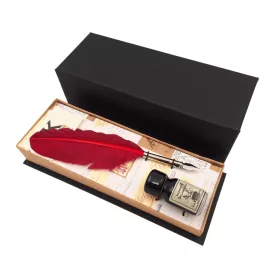   Set de caligrafie La Kaligrafica, metal, lungime 17,5 cm, stil clasic