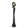 Figurină mamă cu copil Giftdeco E43586, rășină, auriu-negru, 5,5 x 5,2 x 26,8 cm