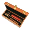 Set cadou retro Giftdeco NC102369, luneta, compas si lupa