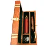 Set cadou retro Giftdeco NC102369, luneta, compas si lupa