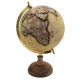 Glob decorativ vintage Giftdeco NC2590 – 32 cm, bază din lemn