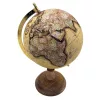 Glob decorativ vintage Giftdeco NC2590 – 32 cm, bază din lemn