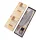 Set caligrafie Giftdeco 7262/A, pana de gasca argintie, cerneala