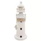 Far decorativ Giftdeco DT2509 din lemn, 9,5 x 9,5 x 25 cm, stil nautic