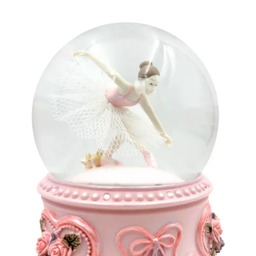 Glob decorativ Giftdeco MG-963, sticlă și rășină, diametru 10 cm