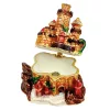 Casetă decorativa Giftdeco HX580, metal, 6,5 x 4,5 x 7,5 cm