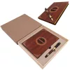 Set cadou premium Giftdeco EE2, notes A5 din lemn, pix si cutie