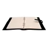 Jurnal A5 Giftdeco EE4 din piele naturala, negru, stil retro