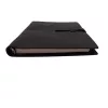 Jurnal A5 Giftdeco EE4 din piele naturala, negru, stil retro
