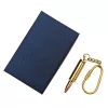Breloc Giftdeco KRT18A, alamă, lungime 4,6 cm, diametru 0,7 cm