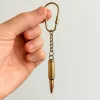 Breloc Giftdeco KRT18A, alamă, lungime 4,6 cm, diametru 0,7 cm
