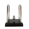 Pendul Newton decorativ Giftdeco YG002C, plastic și oțel, stil minimalist, modern, clasic