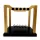 Pendul Newton decorativ Giftdeco YG130 – oțel și lemn, 15,5 x 14 x 13,5 cm