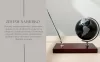 Set de birou Giftdeco WBK – glob din sticlă și suport pix